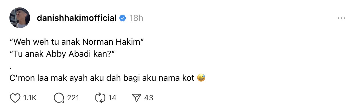 Dipanggil anak Norman Hakim